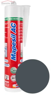 Герметик силиконовый Mapei Mapesil AC N114 антрацит (310 мл)